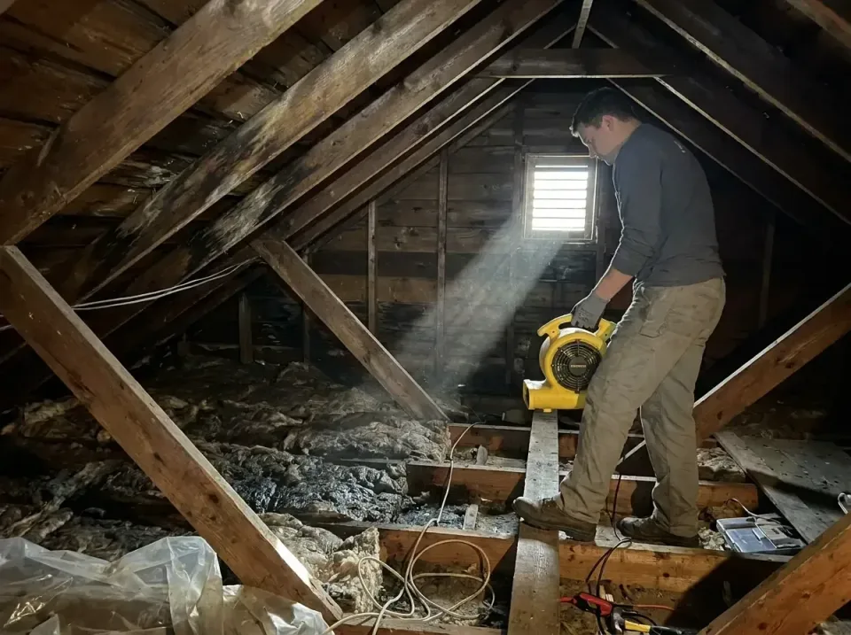 attic-water-damage-drying-proc-007 — frequently asked questions, Emergency Water Extraction & 24/7 Flood Response in Ossian,…